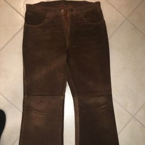 Levi's suede vintage pants